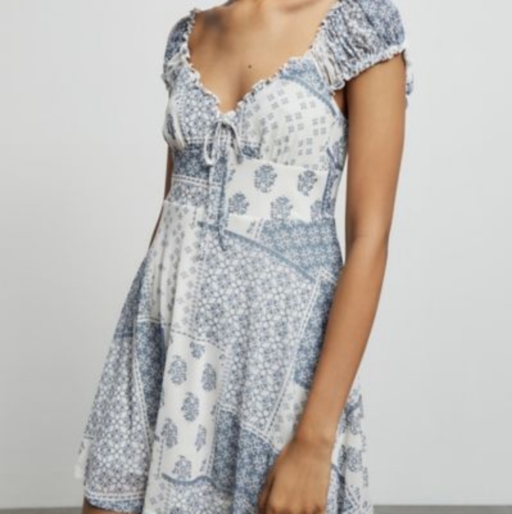 UO Audrey mesh Mini dress